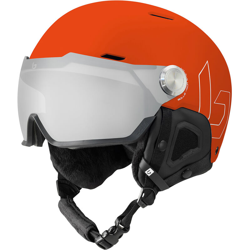MIGHT VISOR PREMIUM MIPS, Brick Red Matte-Photochromic Silver Cat 1 to 2, hi-res image number null